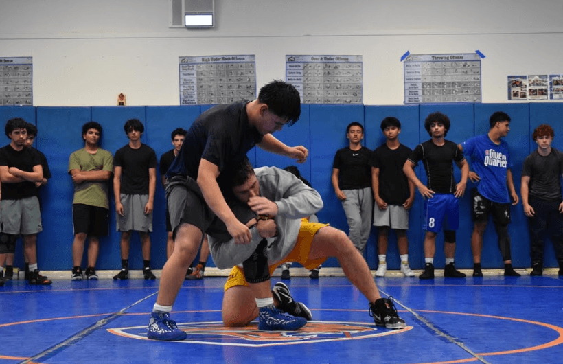 Image from @kimballwrestling Instagram page