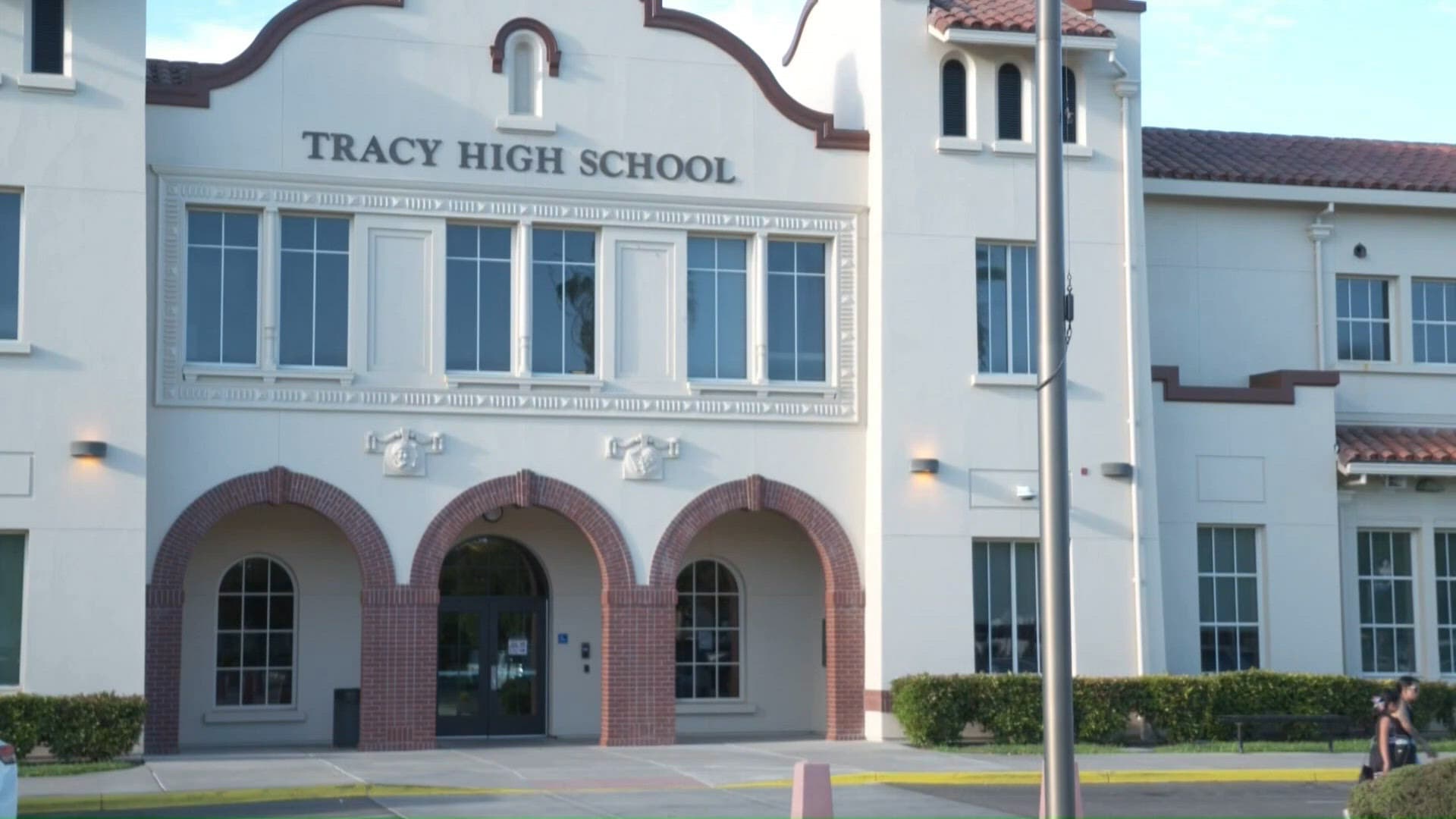 A photo of Tracy High School, taken by abc10 abc